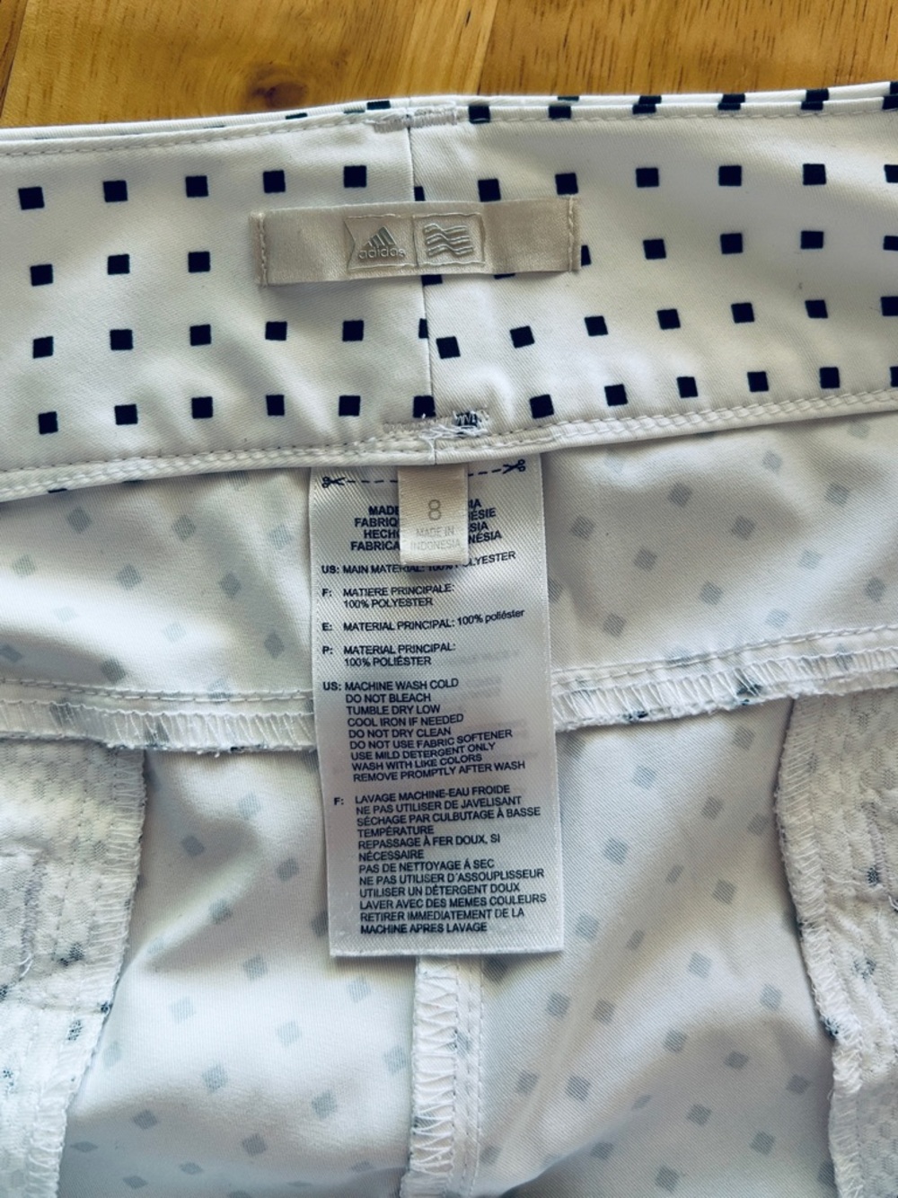 adidas Women’s Quick-dry Golf Shorts - Picture 3 of 7